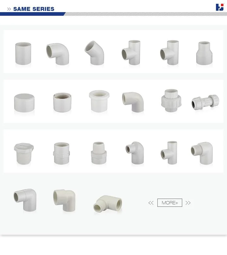 Water Supply Fittings Sch40 UPVC Pressure 90 Degree Elbow PVC Pipe Fitting