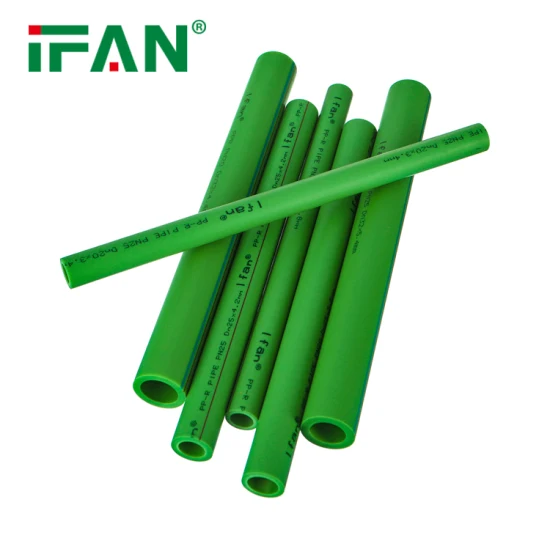 Ifan OEM ODM завод зеленая пластиковая трубка PPR трубы для водоснабжения